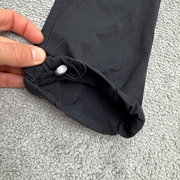 Columbia Anytime Capri Outdoor Pants Womens 2 Black Nylon Mid Rise Hiking Trek - Picture 9 of 16